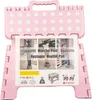 Klapphocker, Klapptritt, Tritthocker Rosa Faltbar H 22cm Produktbild-Vorschau 2