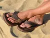Cool Shoe Corp 2Lux Herren Slipper Chestnut 45-46 EU mit Produktbild-Vorschau 2