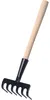 Garronda Petit râteau manuel 6 dents pour le jardin GD-0003 Voir les images du produit 1