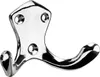 Hettich Mantelhaken 5 x 7,5 x 3,2 cm vernickelt silber - 1 Produktbild-Vorschau 1