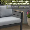 MEXO Gartenmöbel-Sets Aluminium, Gartensofas Ecklounge mit Produktbild-Vorschau 8