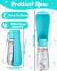 550 ml tragbare Haustier-Wasserflasche, faltbares Design, Produktbild-Vorschau 2