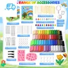 Polymer Clay Set, 54 Farben Knete Set mit Werkzeugen, 19 Produktbild-Vorschau 1