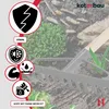 KOTARBAU® Rateau à Feuille Métal 36 cm Râteau Jardin 14 Voir les images du produit 6