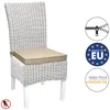 Beautissu 6er Set Loft SK Stuhlkissen Natur, 45x40x5cm Produktbild-Vorschau 2