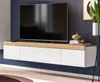 TV-Lowboard "Siena" in weiß und Artisan Eiche TV Unterteil Produktbild-Vorschau 1