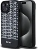 Funda DKNY de cuero con estampado, logo metálico y Vista previa de la imagen del producto 1