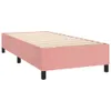vidaXL Boxspringbett mit Matratze Rosa 80x200 cm Samt -  Produktbild-Vorschau 5