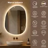 Specchio da bagno illuminato S'AFIELINA, 60x80 cm, specchio Anteprima dell’immagine prodotto 4
