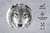MuchoWow® Mauspad Mousepad Wolf im Winter in Schwarz und Produktbild-Vorschau 2