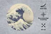 MuchoWow® Mauspad Mousepad Die große Kluft bei Kanagawa - Produktbild-Vorschau 2