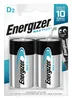 A retail package containing two D-cell Energizer Max Plus alkaline batteries. Voir les images du produit