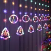3m Weihnachten LED Lichtervorhang 8 Lichtmodi Lichterkette Produktbild-Vorschau 4