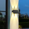 ZMH zonnepanelenlampen voor buiten, solar wandlamp voor Productafbeelding-voorbeeld 9