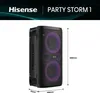 Głośnik Bluetooth Hisense Party Storm 1, Bezprzewodowe Podgląd zdjęcia produktu 9