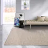 Elle Decoration Delhi Wollteppich Pradesh Linen Weiß Produktbild-Vorschau 2