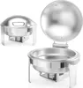 HENDI Chafing Dish dish rund, satiniert, Profi Line, 6L, Anteprima dell’immagine prodotto 6