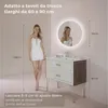 S'AFIELINA Specchio da bagno a LED specchio rotondo da Anteprima dell’immagine prodotto 2