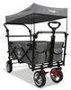 FUXLIFE by FUXTEC Bollerwagen faltbar FX-CT700 Grau  Produktbild-Vorschau 4