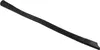 A black, long, flexible crevice tool for a vacuum cleaner, shown against a white background. Voir les images du produit