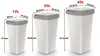 Compacta Q Mülleimer 25L, Aschgrau mit Braun Abfalleimer, Produktbild-Vorschau 4