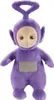 A stuffed toy of the character Tinky Winky from Teletubbies, shown from the front against a white background. Voir les images du produit