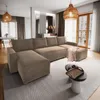 Masseno Ecksofa DENI mit Schlaffunktion U-Form, Sofa mit Produktbild-Vorschau 1