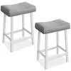 Barstoelen voor het keukenblok, met voetsteun. Grijs Productafbeelding-voorbeeld 1