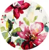 Designer Teppich Brilliant Rosa Blumen Rund, Größe:160 cm Produktbild-Vorschau 4