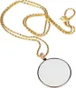 Verk 09070 Lente di ingrandimento su catena 40 mm oro Anteprima dell’immagine prodotto 8