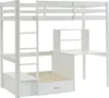 Hochbett 90 x 200 cm mit Schreibtisch, Schlafsofa und Produktbild-Vorschau 7