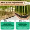 Bambusbörse wortelwering van HDPE, 35 m x 40 cm, 1 mm dik Productafbeelding-voorbeeld 5