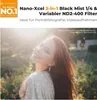 K&F Concept 67mm Black-Mist ND2-ND400 Variabler ND Filter Produktbild-Vorschau 2
