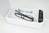 A white UV sterilizer box with a pair of glasses inside, shown with the lid open. Produktbild-Vorschau