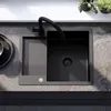 Kuchynský Granitový Drez Rea Paul Black Náhľad obrázku produktu 4