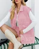 ASKSA Gilet en jean sans manches pour femmes Veste en jean Voir les images du produit 2