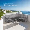 tectake® Rattan Lounge Catania für 6 Personen Produktbild-Vorschau 7