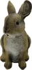 Prodex Kaninchen aus Polystone, sitzend, 22 x 22 cm, A00420 Produktbild-Vorschau 2