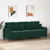 vidaXL 3-Sitzer-Sofa Dunkelgrün 180 cm Samt Produktbild-Vorschau 2