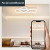 ZMH Plafonnier LED Salon - 20W Design Moderne Lampe de Voir les images du produit 4
