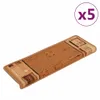 vidaXL Stufenmatten Selbstklebend 5 Stk. 65x21x4 cm Beige Produktbild-Vorschau 10