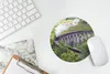 MuchoWow® Mauspad Mousepad Dampfzug inmitten der grünen Produktbild-Vorschau 5