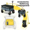 Sekey 150 KG Bollerwagen Faltbar Handwagen mit Bremsen und Produktbild-Vorschau 6