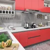 vidaXL Selbstklebende Möbelfolie Rot 500 x 90 cm PVC Produktbild-Vorschau 2
