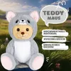 BRUBIES Teddy Maus - 25 cm Teddybär im Mäusekostüm mit Produktbild-Vorschau 2