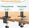 Monitor Halterung für 2 Monitore 13-32 Zoll VESA 75/100, Produktbild-Vorschau 3