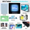 Tablette PRITOM, écran 10 pouces, Android 14, 32 Go de ROM Voir les images du produit 7