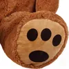 MONZANA® Teddybär L - XXXL 50-175cm Weiches Fell Schleife Produktbild-Vorschau 4
