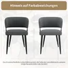 Flieks lot de 6 chaises de salle à manger, chaise de salle Voir les images du produit 10