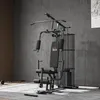 HOMCOM Gym Posilňovacia stanica s oceľovou sieťou Náhľad obrázku produktu 11